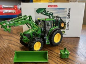 Wiking, John Deere, W7466, Limited Edition, modeltractor, 1:32