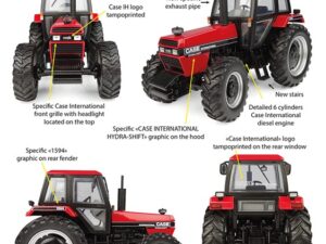 Universal Hobbies, Case, UH6758, modeltractor, 1:32