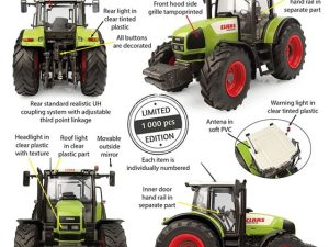 Universal Hobbies, Claas , UH6661, modeltractor, 1:32