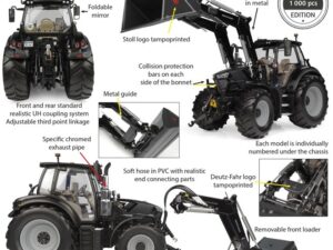 Universal Hobbies, Deutz-Fahr , UH6862, modeltractor, Limited Edition , 1:32