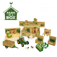 Britains, Farm in a Box with John Deere Tractor, 1:32