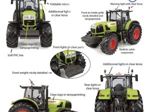 Universal Hobbies, Claas , UH6704, modeltractor, 1:32
