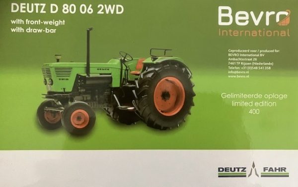 Weise Toys ,Deutz ,WT2062, modeltractor, 1:32