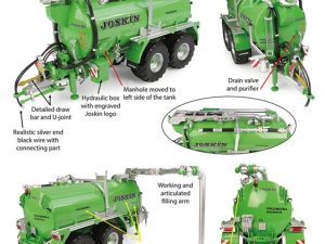 Universal Hobbies, Joskin ,UH6715, Werktuigen, 1:32