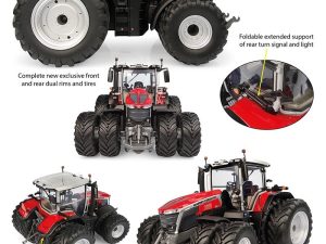 Universal Hobbies, Massey Ferguson , UH6653, modeltractor, 1:32