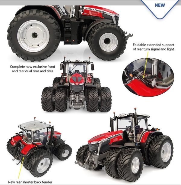 Universal Hobbies, Massey Ferguson , UH6653, modeltractor, 1:32