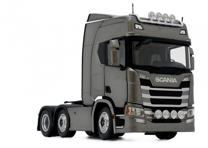 Scania R500 6x2 Donkergrijs - MM2015-02 - WesterhoffMiniaturen