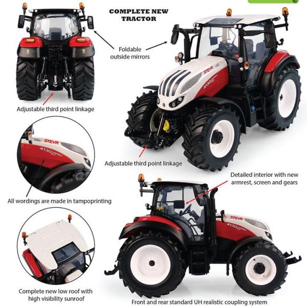 Universal Hobbies, Steyr, modeltractor, 1:32