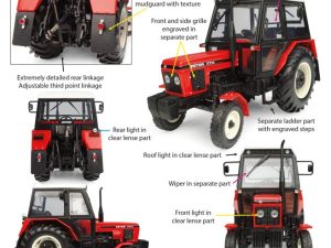 Universal Hobbies, Zetor , UH6719, modeltractor, Limited Edition , 1:32